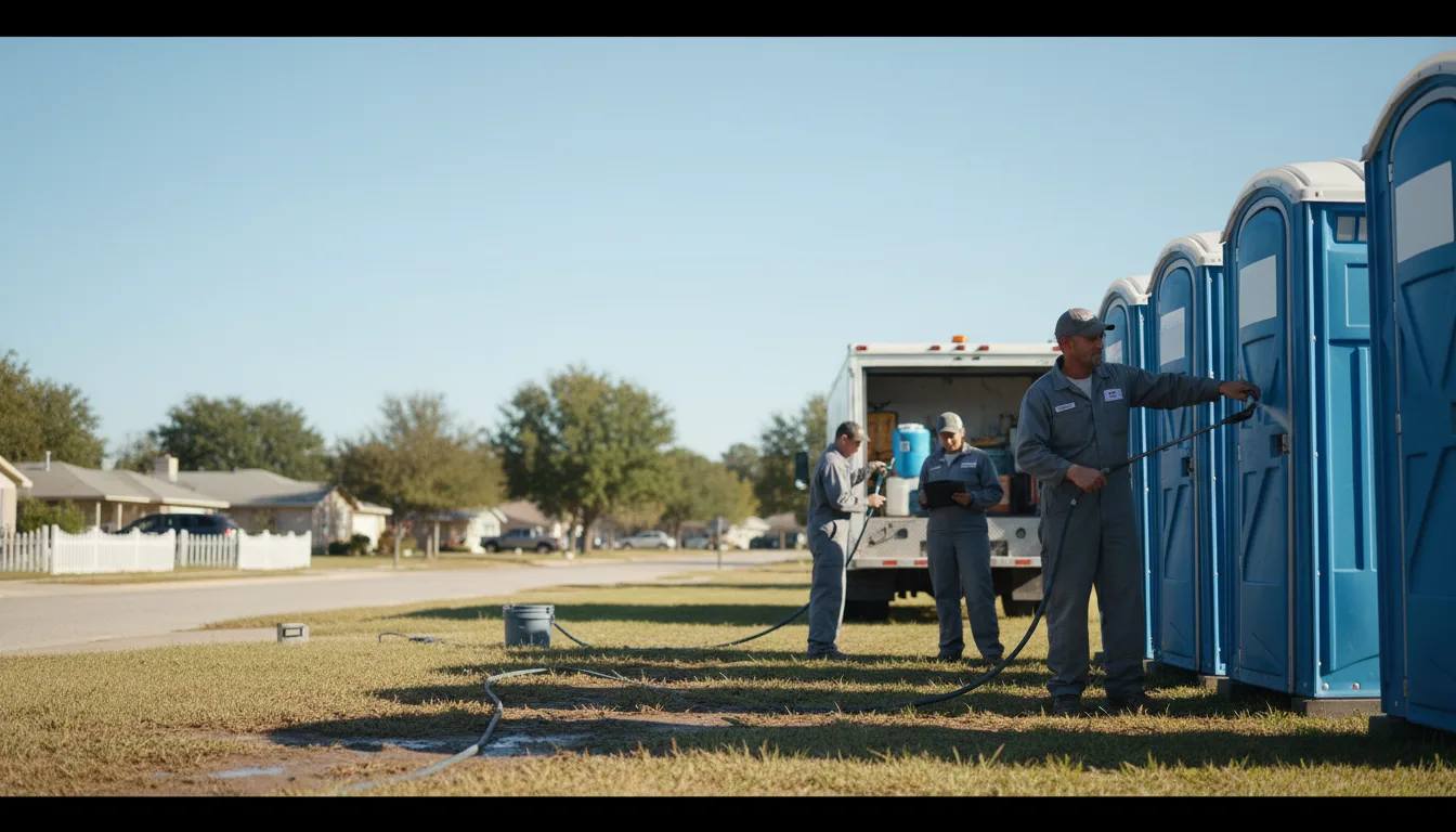 Long-Term Portable Toilet Rental in Pembroke Pines, FL near me